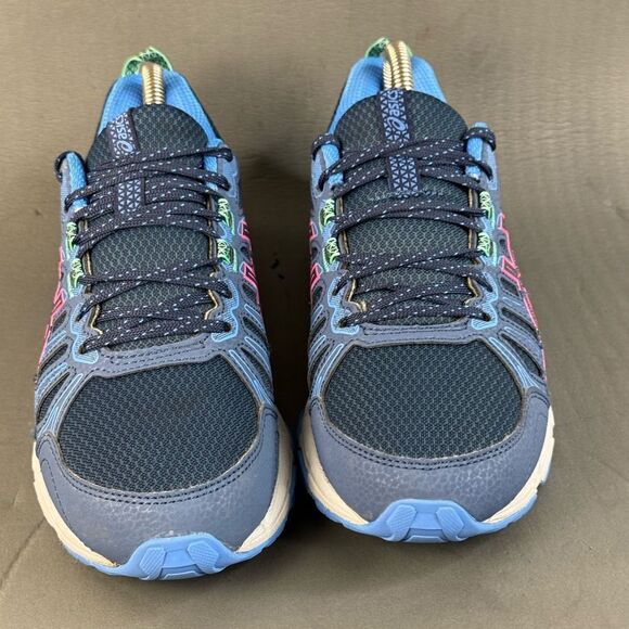 ASICS WOMEN'S GEL-VENTURE 7 sneaker SHOES PEACOAT/HOT PINK size 6.5 - Picture 2 of 8